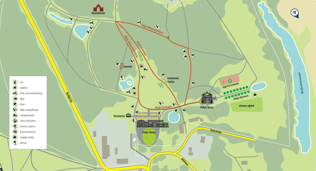 Plan des IPP in Ostromecko